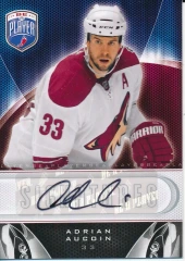 2009-10 Upper Deck Be a Player Signatures #S-AA Adrian Aucoin Auto Coyotes